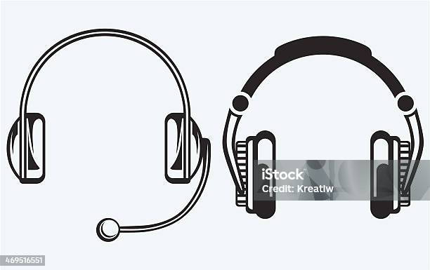 Ilustración de Icono De Auriculares y más Vectores Libres de Derechos de Auriculares - Equipo de música - Auriculares - Equipo de música, Equipo de música, Escuchar