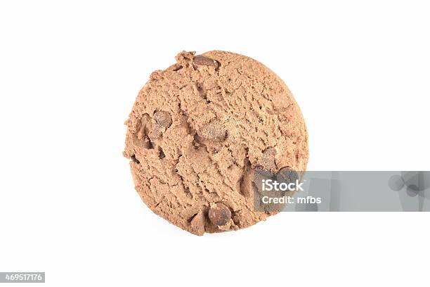 Chocolate Chips Cookies Stock Photo - Download Image Now - 2015, Brown, Candy