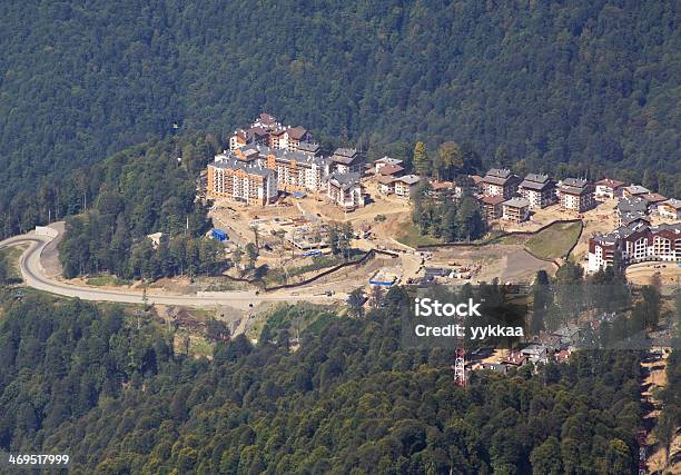 Olympic Village In The Mountains Of Krasnaya Polyana Stock Photo - Download Image Now