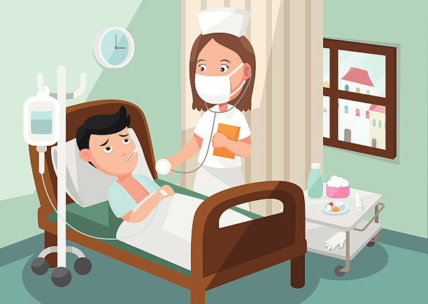 325 Cartoon Of Child In Hospital Bed Illustrations & Clip Art - iStock