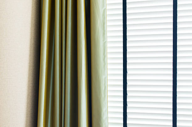 istock White closed jalousie at day illumination 469521841