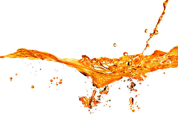 istock orange water splash isolated on white 469523293