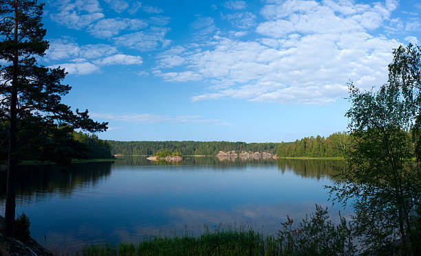 istock Ladoga lake panorama 469529548