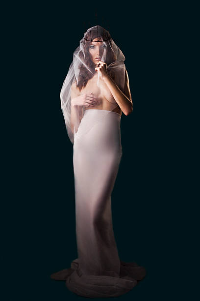 istock Young female dressed in white skirt 469536485