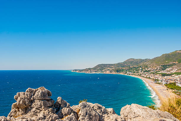 istock habor of Alanya 469537155