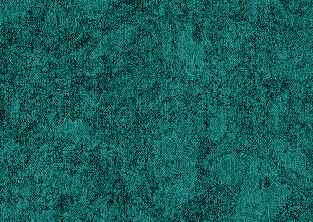 istock Artist Emerald Green Primed Cotton Canvas Mottled Grunge Texture 469537750