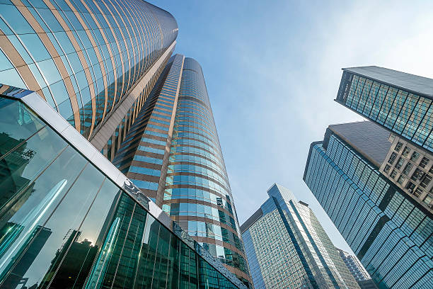 istock Skyscrapers skywards view in central Hong Kong 469538138
