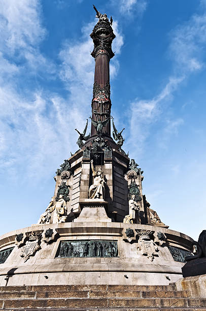 istock Monument of Columbus, Barcelona.Spain 469540598