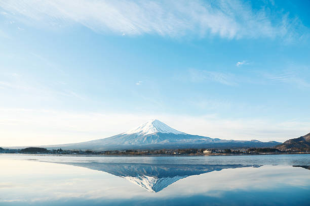 istock Mount Fuji located on Honshu Island 469540739