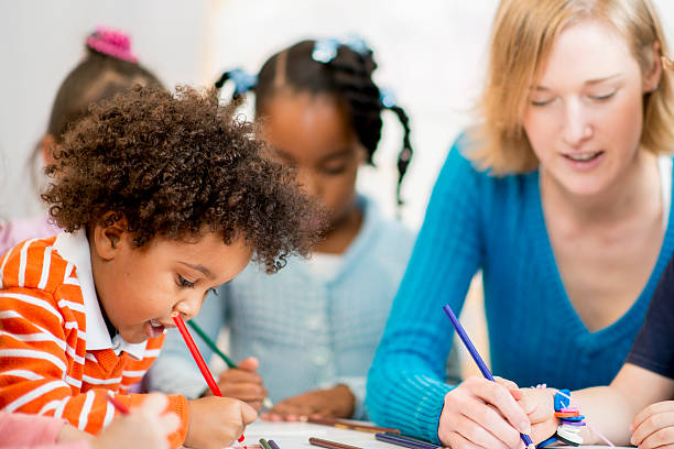 istock Coloring at Preschool 469544374