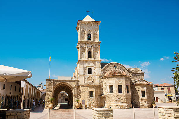 Church of Saint Lazarus, Larnaca, Cyprus. Greek Orthodox Church. stock photo