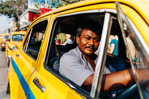 Indien Kolkata Taxi Driver Stockfoto und mehr Bilder von