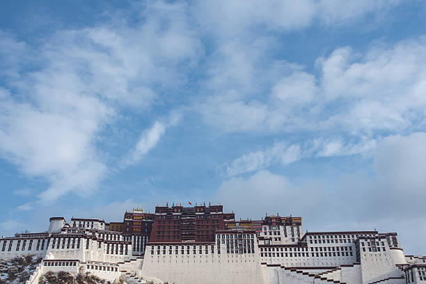 View of the Potala from the former Lhasa West GateThe Potala (1645) dominates the skyline of Lhasa, the capital of Tibet Autonomous Region, China. It was the residence of the Dalai Lama until the 14th Dalai Lama fled to India during the 1959 Chinese invasion. It is now a museum and World Heritage Site.
