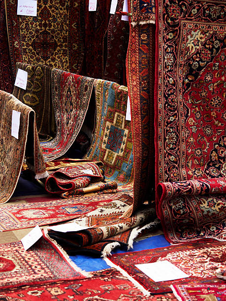 istock Outdoor rug store. Color Image 469548686