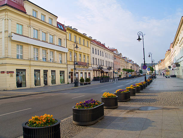 istock old downtown  of Warsaw, Poland 469549121
