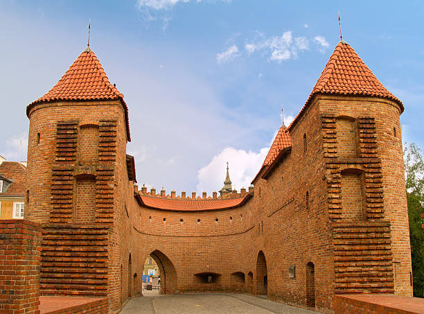 istock Barbakan in Warsaw, Poland 469549323