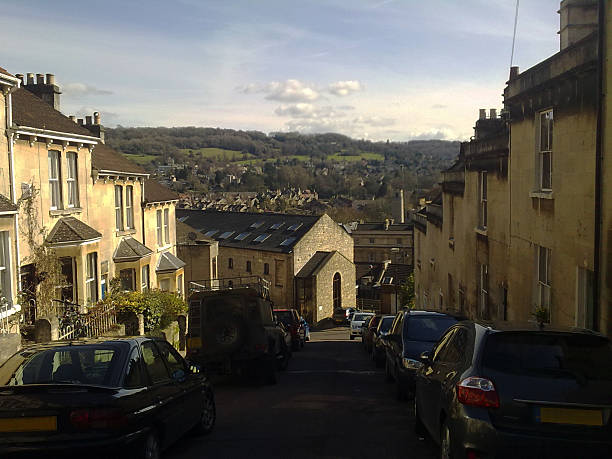 istock Row of House in Bath 469549394