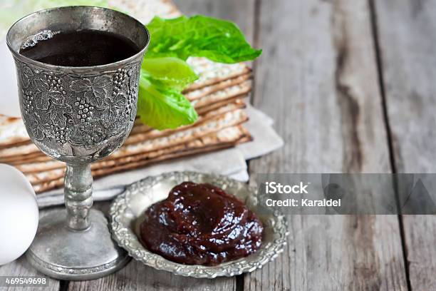 Passover Background Stock Photo - Download Image Now - 2015, Backgrounds, Bread