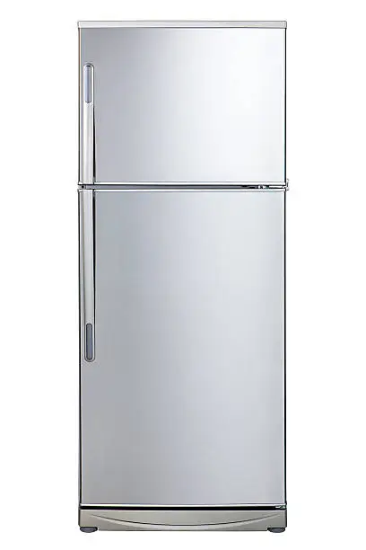 Refrigerator isolated on white background (with clipping path)