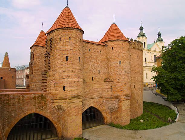 istock Barbakan in Warsaw, Poland 469549923