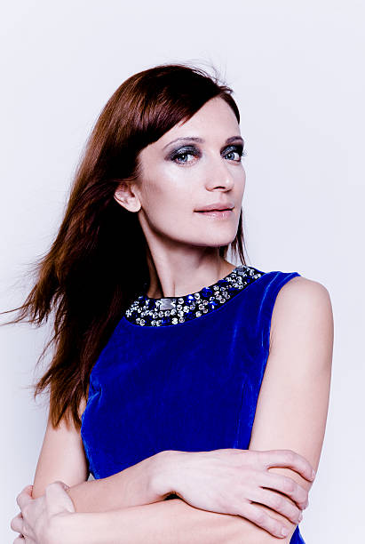 istock Woman in blue top 469550251
