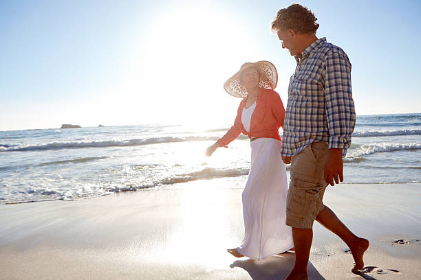 istock There's nothing like a long walk on the beach 469550332