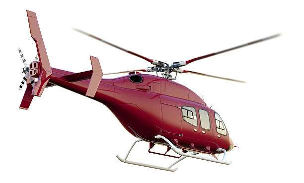 istock Rescue Helicopter. Isolated with Clipping Path. 469550713