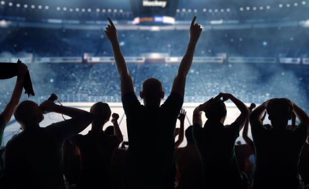 istock Hockey fans at stadium 469551264