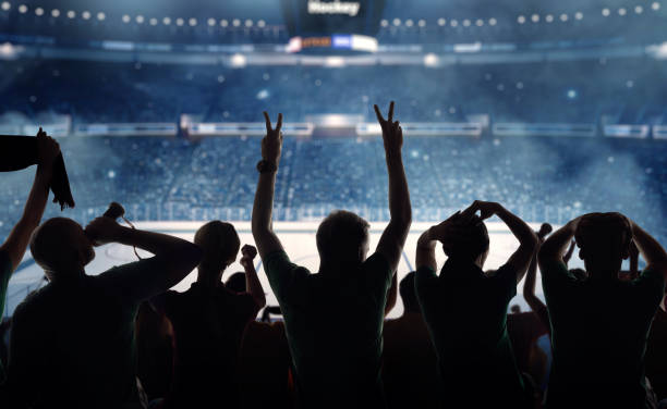 istock Hockey fans at stadium 469551268