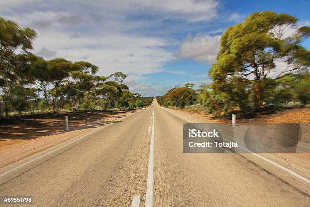 Endless Roads In Australia Stock Photo - Download Image Now - 2015, Asphalt, Australia