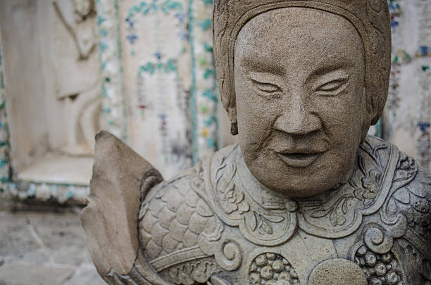 istock Chinese soldier statue in Wat Pho ,Thailand 469557719