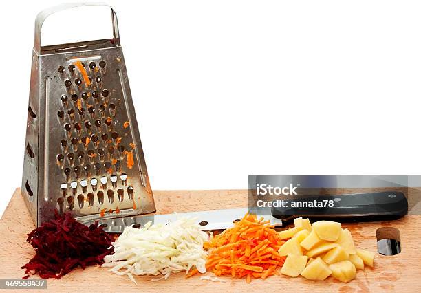 Grated Fresh Fruits Grater And A Knife Stock Photo - Download Image Now - Agriculture, Backgrounds, Beet