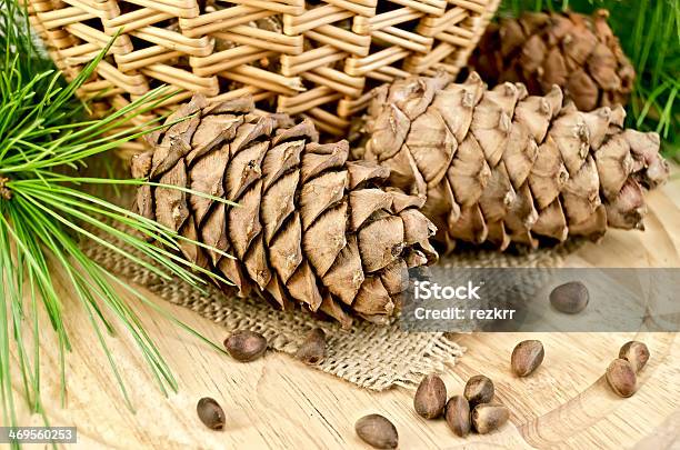 Cedar Hütchen Mit Einem Korb Stockfoto und mehr Bilder von Abnehmen - Abnehmen, Ast - Pflanzenbestandteil, Bauholz-Brett