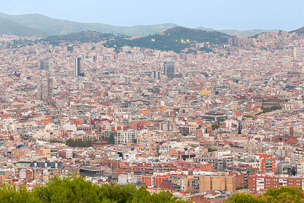 istock Barcelona at the early evening 469565151