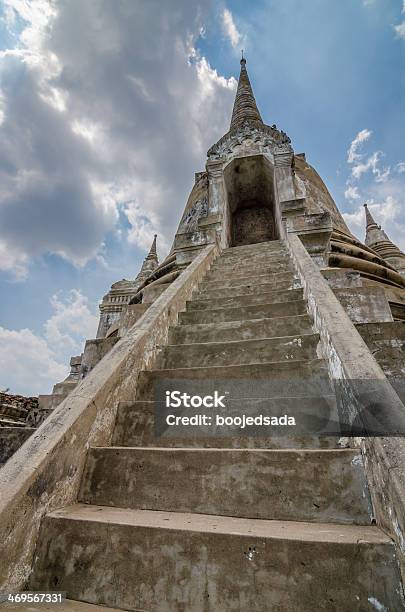 Pagoda Starożytnych W Ayutthaya W Tajlandii - zdjęcia stockowe i więcej obrazów Ayuthaya - Ayuthaya, Azja, Budda