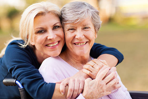 Mother and daughter enjoying time spent together.