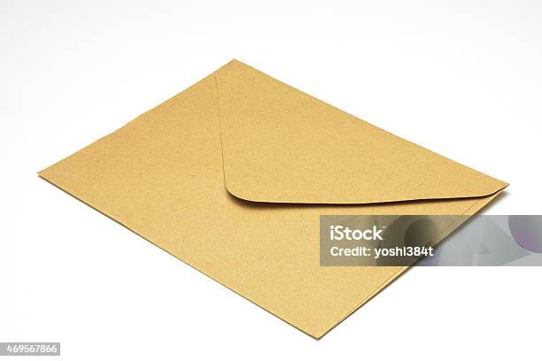 Brown Envelope Stock Photo - Download Image Now - 2015, Blank, Brown