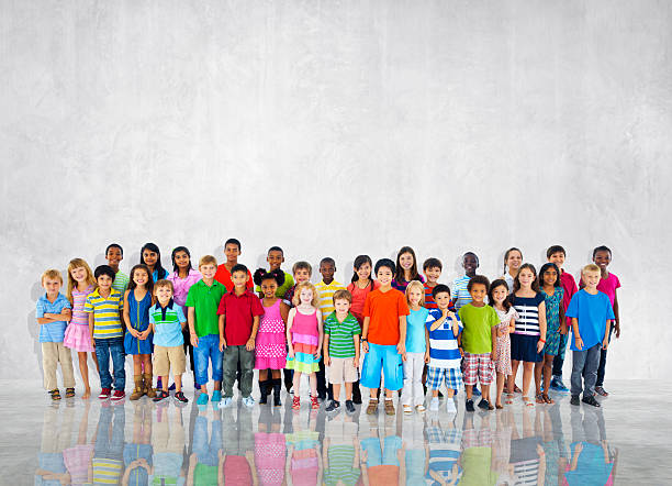 istock Group Kids Children Diversed Casual Together Global Concept 469568446