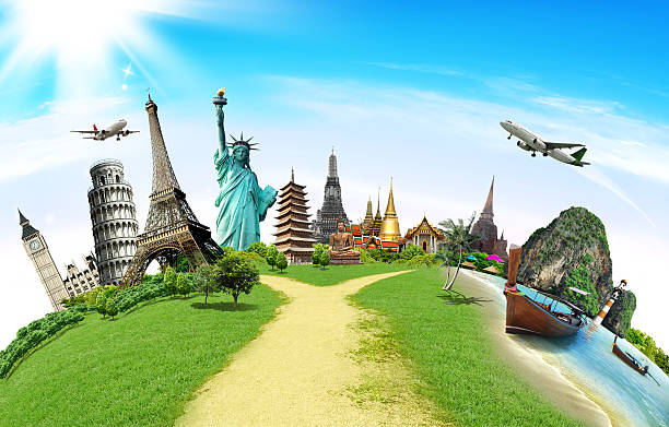 istock Travel the world monument concept 469569000