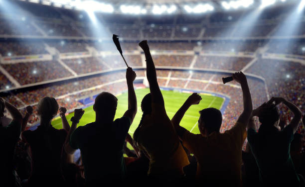 istock Soccer fans at stadium 469569152