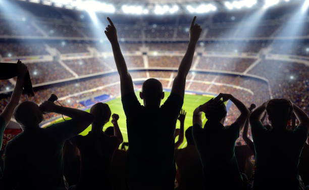 istock Soccer fans at stadium 469569154