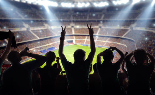 istock Soccer fans at stadium 469569156