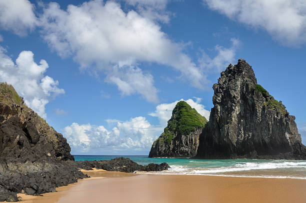 Cacimba do Padre, Fernando de Noronha island, Pernambuco (Brazil stock photo