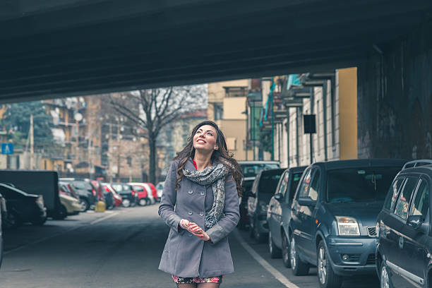 istock Beautiful girl posing in an urban context 469572132
