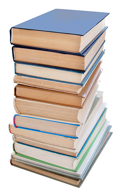 istock Pile of books isolated 469574193