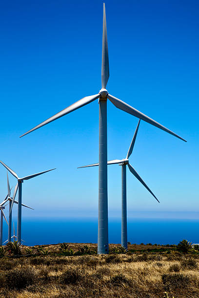 istock africa wind turbines sky lanzarote spain 469577633