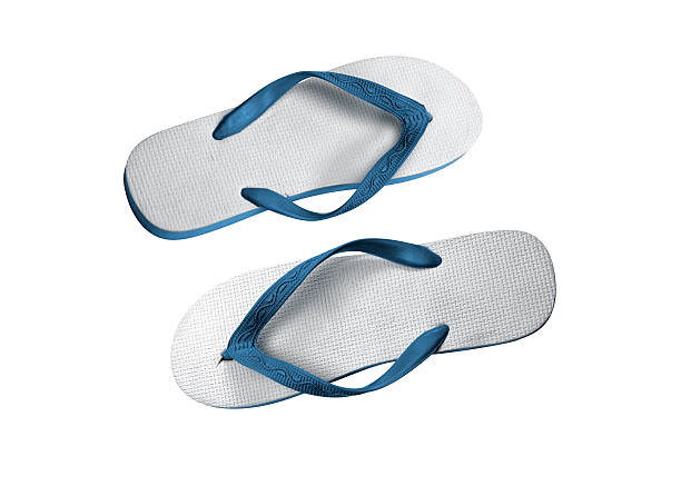 istock pair of flip-flops isolated on a white 469581618
