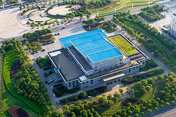 istock Aerial view of city 469583143