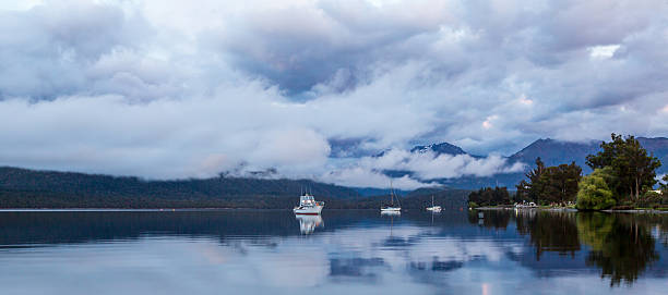 istock Early morning reflections on Lake Te Anau, NZ 469587933