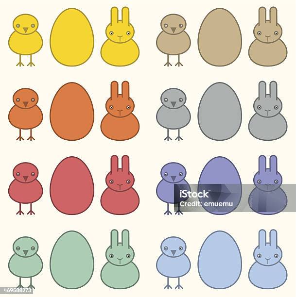 Easter Wallpaper Stock Illustration - Download Image Now - Animal, Animal Egg, Animal Markings